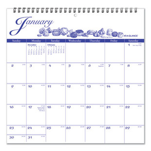 Illustrator's Edition Wall Calendar, Victorian Illustrations Artwork, 12 X 12, White/blue Sheets, 12-month (jan To Dec): 2026