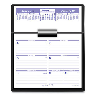 Flip-a-week Desk Calendar And Base, 7 X 5.5, White Sheets, 12-month (jan To Dec): 2026