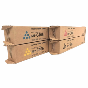 Ricoh MP-C406 Set | 842091 842092 842093 842094 | Original Ricoh Laser Toner Cartridges – Black, Cyan, Magenta, Yellow