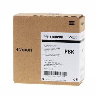 0811C001 | Canon PFI-1300 | Original Canon Ink Cartridge - Photo Black