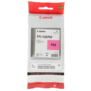 6626B001AA | Canon PFI-106 | Original Canon Ink Cartridge - Photo Magenta