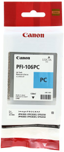 6625B001AA | Canon PFI-106 | Original Canon Ink Cartridge - Photo Cyan
