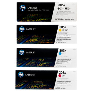 HP CE410XD CF370AM SET | Original HP Toner Cartridge - Black, Cyan, Yellow, Magenta