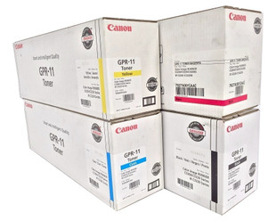 Canon GPR-11 CYMK Set | Original Canon Toner Cartridge Set - Black, Cyan, Magenta, Yellow