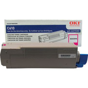 Original OKI 44315302 Laser Toner Cartridge  Magenta