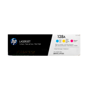 CF371AM | HP 128A | Original HP Toner Cartridge – Tri-Color