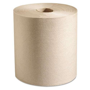 100% Recycled Hardwound Roll Paper Towels, 7.88 X 800 Ft, Natural, 6 Rolls/carton