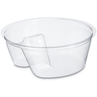 Single Compartment Cup Insert, 3.5 Oz, Clear, 1,000/carton