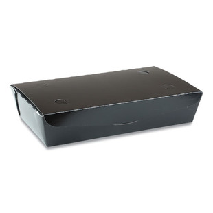 Earthchoice Onebox Paper Box, 55 Oz, 9 X 4.85 X 2, Black, 100/carton