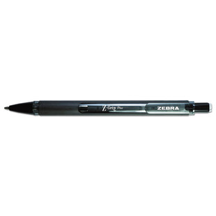 Z-grip Plus Mechanical Pencil, 0.7 Mm, Hb (#2), Black Lead, Black Barrel, 2/pack