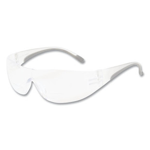 Zenon Z12r Rimless Optical Eyewear With 1.5-diopter Bifocal Reading-glass Design, Anti-scratch, Clear Lens, Clear Frame