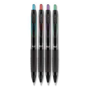 207 Blx Series Gel Pen, Retractable, Medium 0.7 Mm, Assorted Ink And Barrel Colors, 4/pack
