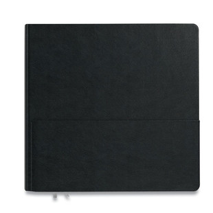 Explore Journal, 1 Subject, Dotted Rule, Black Cover, 8 X 8, 192 Sheets