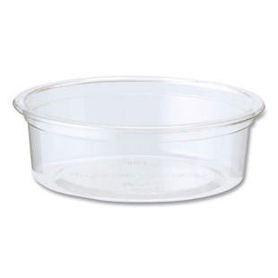Pla Clear Cold Cups, Flat Style, 2 Oz, Clear, 2,000/carton