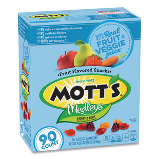 Medleys Fruit Snacks, 0.8 Oz Pouch, 90 Pouches/box, Delivered In 1-4 Business Days