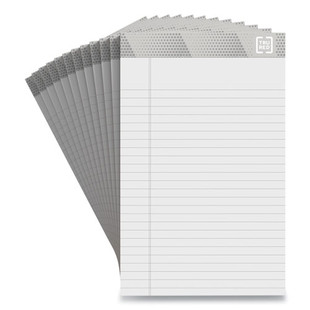 Notepads, Narrow Rule, 50 White 5 X 8 Sheets, 12/pack