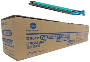 A2XN0TD | DV512C | Original Konica Minolta Drum Unit - Cyan, Magenta, Yellow