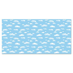 Fadeless Designs Bulletin Board Paper, Clouds, 48" X 50 Ft Roll