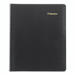 Plan And Link Monthly Planner, 11" X 9.06", Black Cover, 16-month: Sept 2025 To Dec 2026