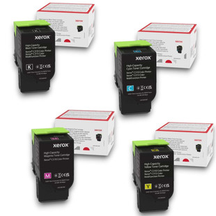 Xerox High-Yield Set | 006R04364, 006R04365, 006R04366, 006R04367 | Original Xerox Toner Cartridges – Black, Color
