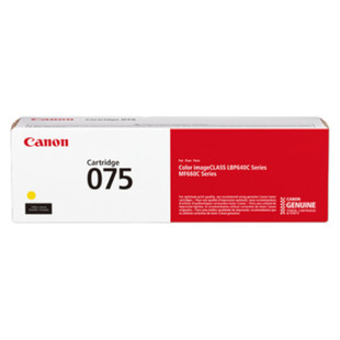 6362C001 | Canon 075 | Original Canon Standard Toner Cartridge - Yellow