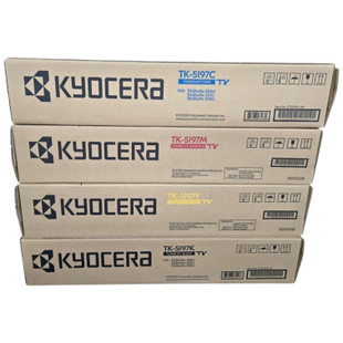Kyocera TK-5197 Set | TK-5197K, TK-5197C, TK-5197M, TK-5197Y | Original Kyocera Toner Cartridges – Black & Color