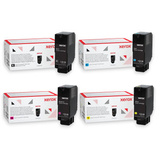 Xerox Set | 006R04616, 006R04617, 006R04618, 006R04619 | Original Xerox Toner Cartridges – Black, Color
