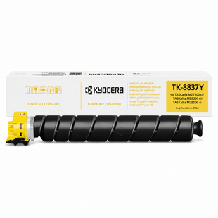 TK8837Y | 1T02RLACS0 | Original Kyocera TK-8837Y Toner Cartridge - Yellow