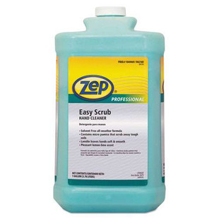 Industrial Hand Cleaner, Easy Scrub, Lemon, 1 Gal Bottle, 4/carton