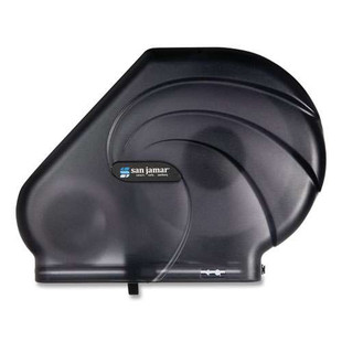 Oceans Reserva Jumbo Tissue Dispenser W/stub, 16-3/4x5-1/2x12-1/4, Black Pearl