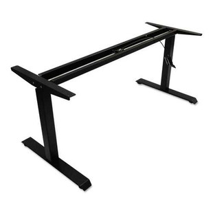 Adaptivergo Pneumatic Height-adjustable Table Base, 26.18" To 39.57", Black