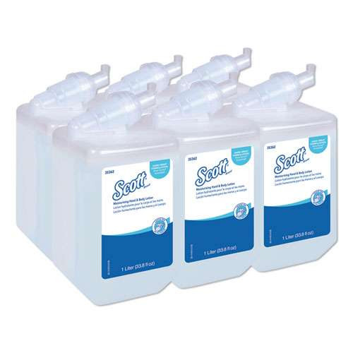 Control Moisturizing Hand And Body Lotion, 1 L Bottle, Fresh Scent, 6/carton Control Moisturizing Hand And Body Lotion, 1 L Bottle, Fresh Scent, 6/carton