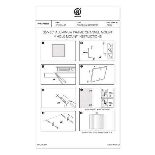 Pinit Magnetic Dry Erase Undated One Month Calendar, 36 X 36, White Pinit Magnetic Dry Erase Undated One Month Calendar, 36 X 36, White
