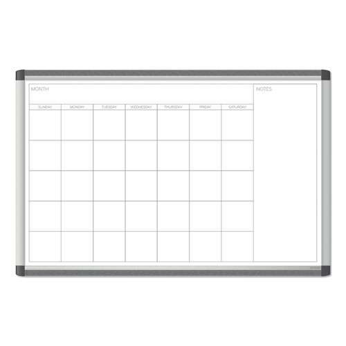 Pinit Magnetic Dry Erase Undated One Month Calendar, 36 X 36, White Pinit Magnetic Dry Erase Undated One Month Calendar, 36 X 36, White