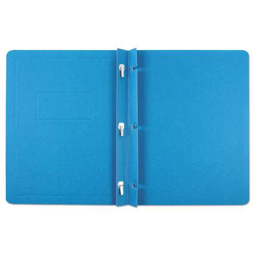 Title Panel And Border Front Report Cover, 3-prong Fastener, Panel And Border Cover, 0.5" Cap, 8.5 X 11, Light Blue, 25/box Title Panel And Border Front Report Cover, 3-prong Fastener, Panel And Border Cover, 0.5" Cap, 8.5 X 11, Light Blue, 25/box