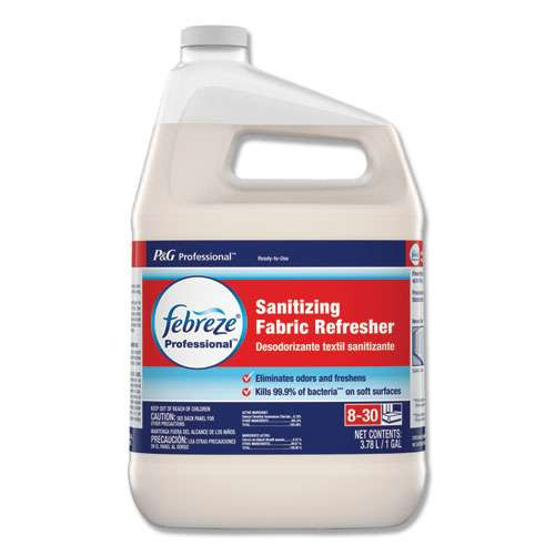 Professional Sanitizing Fabric Refresher, Light Scent, 1 Gal Bottle, Ready To Use, 3/carton Professional Sanitizing Fabric Refresher, Light Scent, 1 Gal Bottle, Ready To Use, 3/carton
