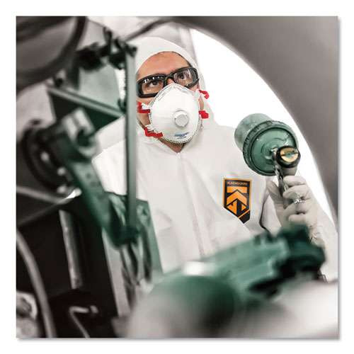 A40 Elastic-cuff, Ankle, Hood And Boot Coveralls, X-large, White, 25/carton A40 Elastic-cuff, Ankle, Hood And Boot Coveralls, X-large, White, 25/carton