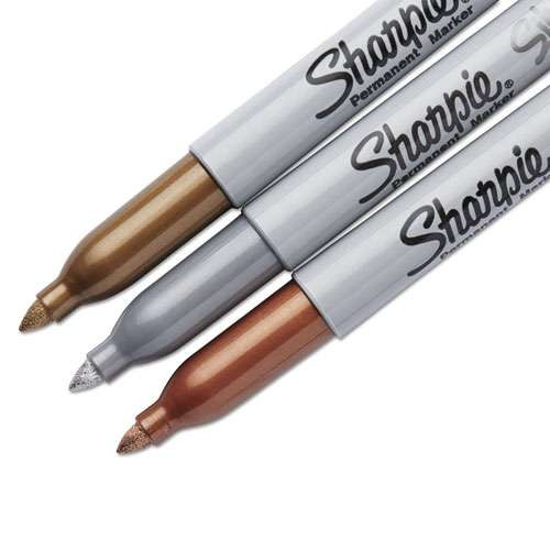 Metallic Fine Point Permanent Marker Value Pack, Fine Bullet Tip, Assorted Colors, 36/pack Metallic Fine Point Permanent Marker Value Pack, Fine Bullet Tip, Assorted Colors, 36/pack