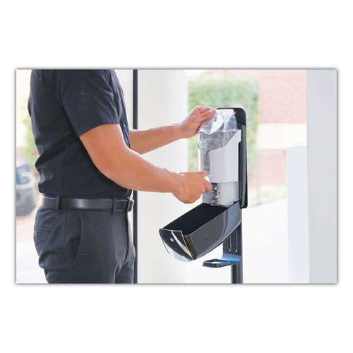 Autofoam Touch-free Dispenser, 1,100 Ml, 5.2 X 5.25 X 10.9, Black/chrome