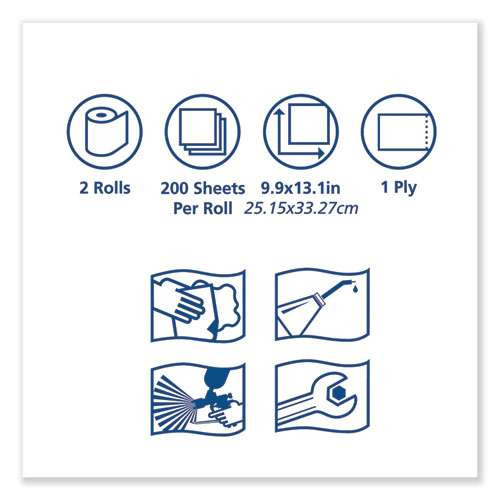 Advanced Shopmax Wiper 450, 8.5 X 10, Blue, 200/bucket, 2 Buckets/carton Advanced Shopmax Wiper 450, 8.5 X 10, Blue, 200/bucket, 2 Buckets/carton