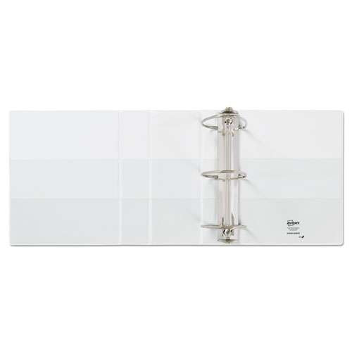 Durable View Binder With Durahinge And Ezd Rings, 3 Rings, 5" Capacity, 11 X 8.5, White, (9901)