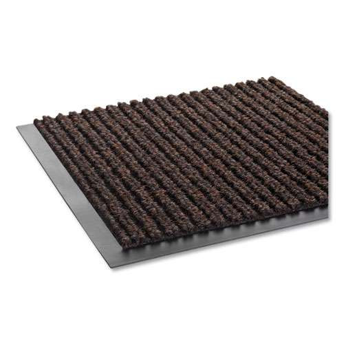 Needle Rib Wipe And Scrape Mat, Polypropylene, 36 X 60, Charcoal