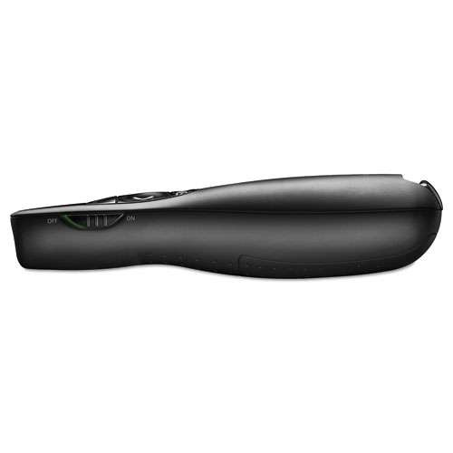 R400 Wireless Presentation Remote With Laser Pointer, Class 2, 50 Ft Range, Matte Black R400 Wireless Presentation Remote With Laser Pointer, Class 2, 50 Ft Range, Matte Black