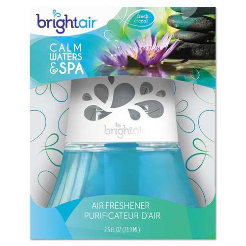 Scented Oil Air Freshener, Calm Waters And Spa, Blue, 2.5 Oz, 6/carton Scented Oil Air Freshener, Calm Waters And Spa, Blue, 2.5 Oz, 6/carton