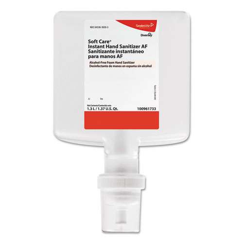 Soft Care Instant Gel Hand Sanitizer Af, 1,300 Ml Cartridge, Fresh Scent, 6/carton
