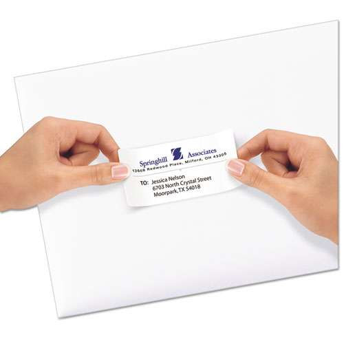 Repositionable Address Labels W/sure Feed, Inkjet/laser, 2 X 4, White, 250/box Repositionable Address Labels W/sure Feed, Inkjet/laser, 2 X 4, White, 250/box