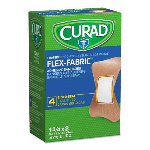 Flex Fabric Bandages, Assorted Sizes, 100/box Flex Fabric Bandages, Assorted Sizes, 100/box