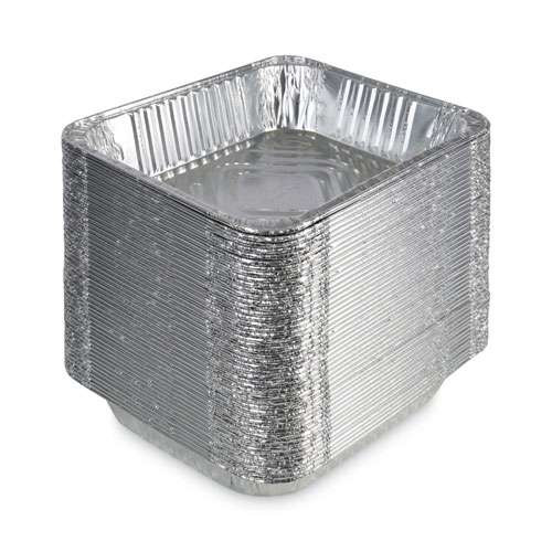 Half Size Aluminum Steam Table Pan, Deep, 100/carton Half Size Aluminum Steam Table Pan, Deep, 100/carton