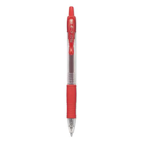 G2 Premium Gel Pen, Retractable, Extra-fine 0.5 Mm, Red Ink, Smoke Barrel, Dozen G2 Premium Gel Pen, Retractable, Extra-fine 0.5 Mm, Red Ink, Smoke Barrel, Dozen