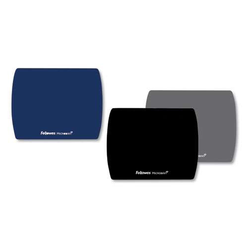Ultra Thin Mouse Pad With Microban Protection, 9 X 7, Graphite